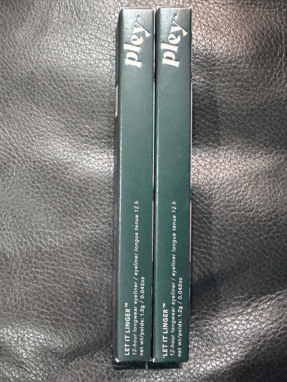 2x Pley Let It Linger Longwear Eyeliner Pencil - Firewood